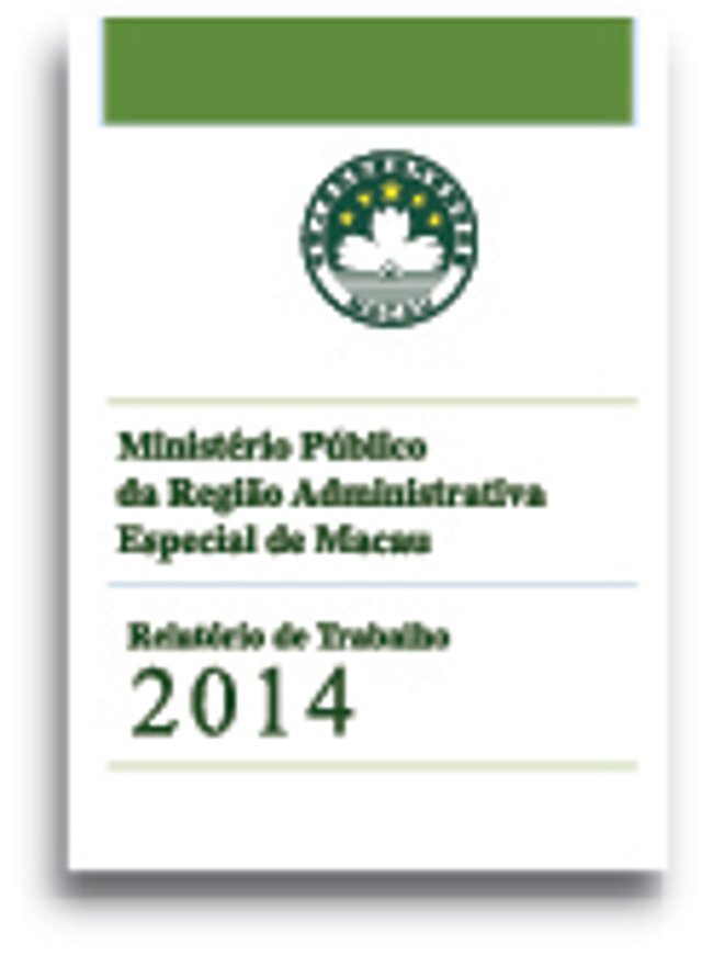 Relatório de Trabalho do Ministério Público referente ao ano 2014