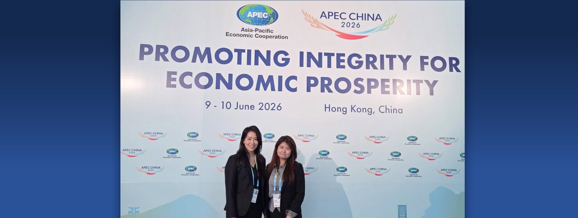 2026.06.09_檢察官梁翠雯及李湘漪代表本院出席亞太區經濟合作組織（APEC）“廉潔促繁榮”研討會